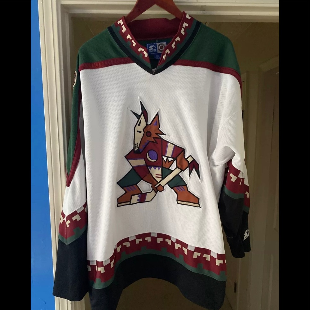 vintage Phoenix Coyotes NHL hockey jersey starter 90s